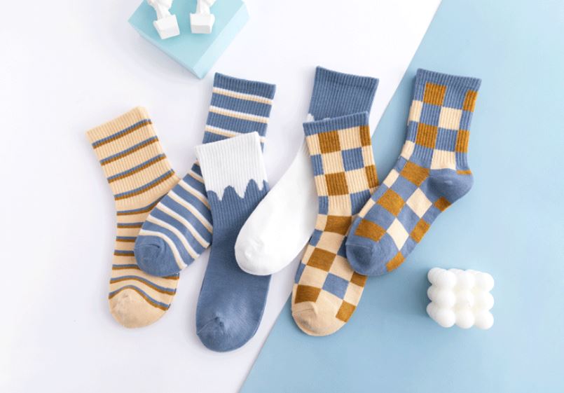 Set 5 Đôi Tất Vớ Nữ Cao Cổ Ms.Birthday Siêu HOT