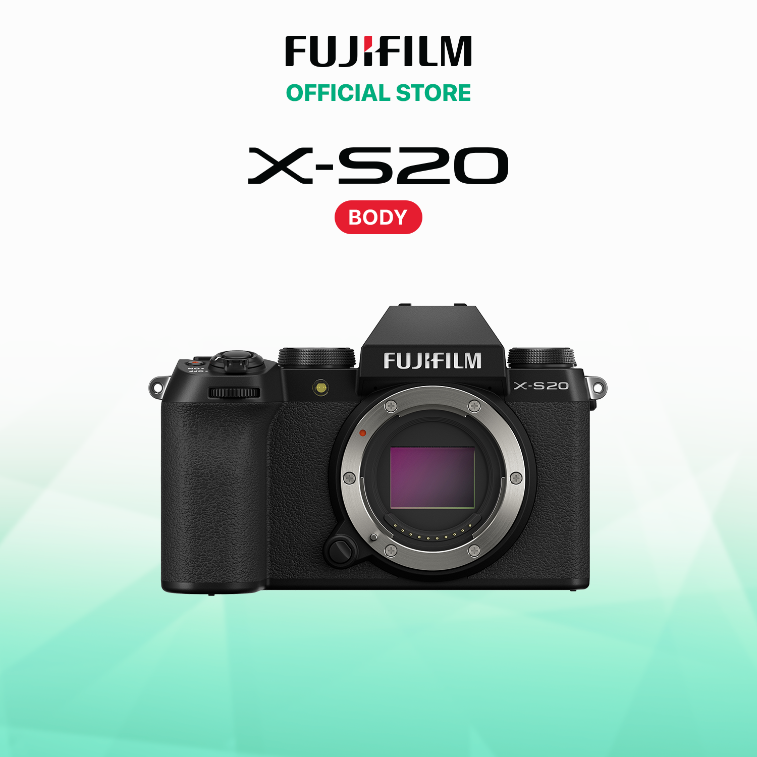 [Trả góp 0%]Máy ảnh kỹ thuật số Fujifilm X-S20 (Tặng thẻ nhớ 256GB V30)