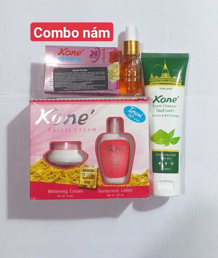 Set kem 3 món kone Thái lan dành cho da nám (kem. serum, srm)