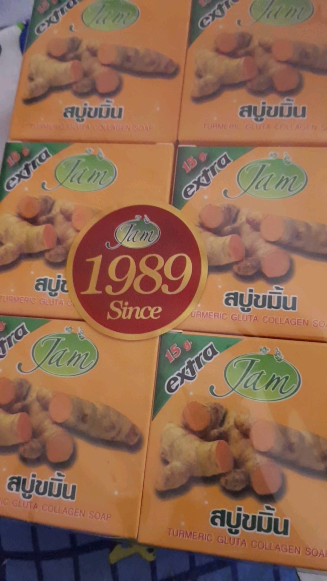 Xà phòng Nghệ Thái Lan (LỐC 12 CỤC)