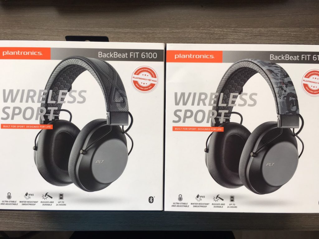 Tai nghe Bluetooth trùm đầu Plantronics Backbeat Fit 6100