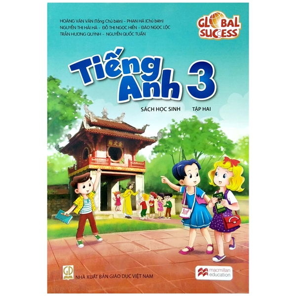 Fahasa - tiếng anh lớp 3 - global success - tập 2 - sách học sinh