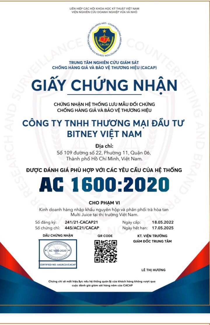 Combo 5 hộp-Nước trái cây hỗn hợp MULTI JUICE (XUẤT XỨ MALAYSIA)