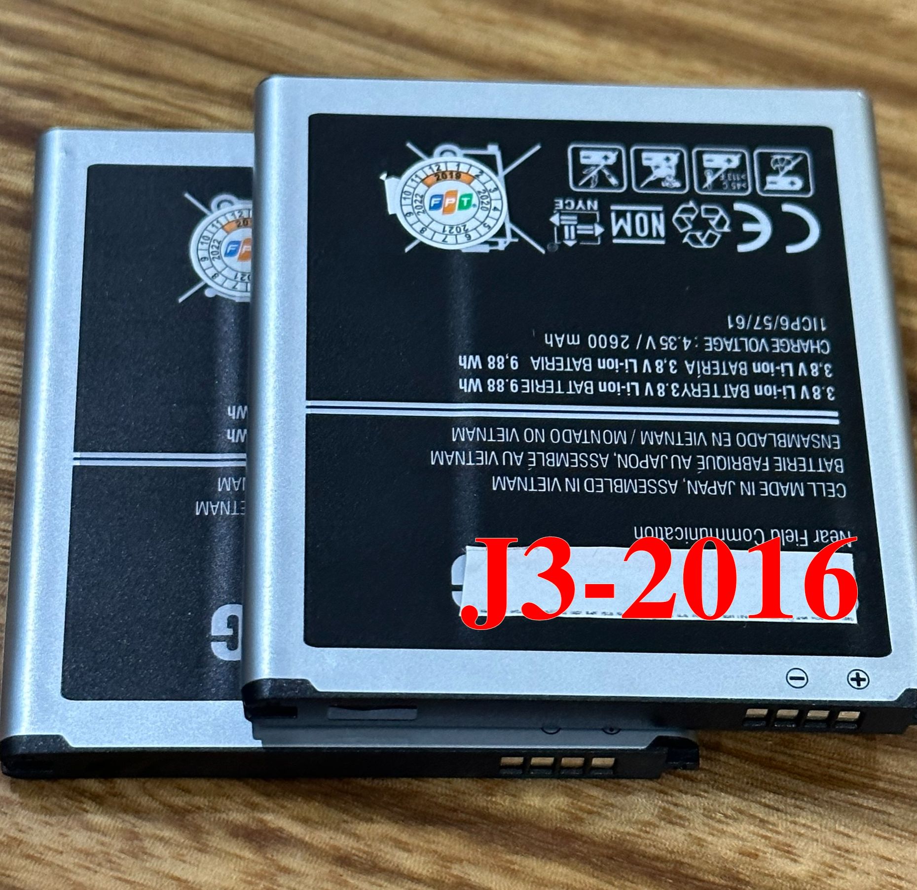 Pin dùng cho samsung Galaxy J3 2016 (J320) made in Japan