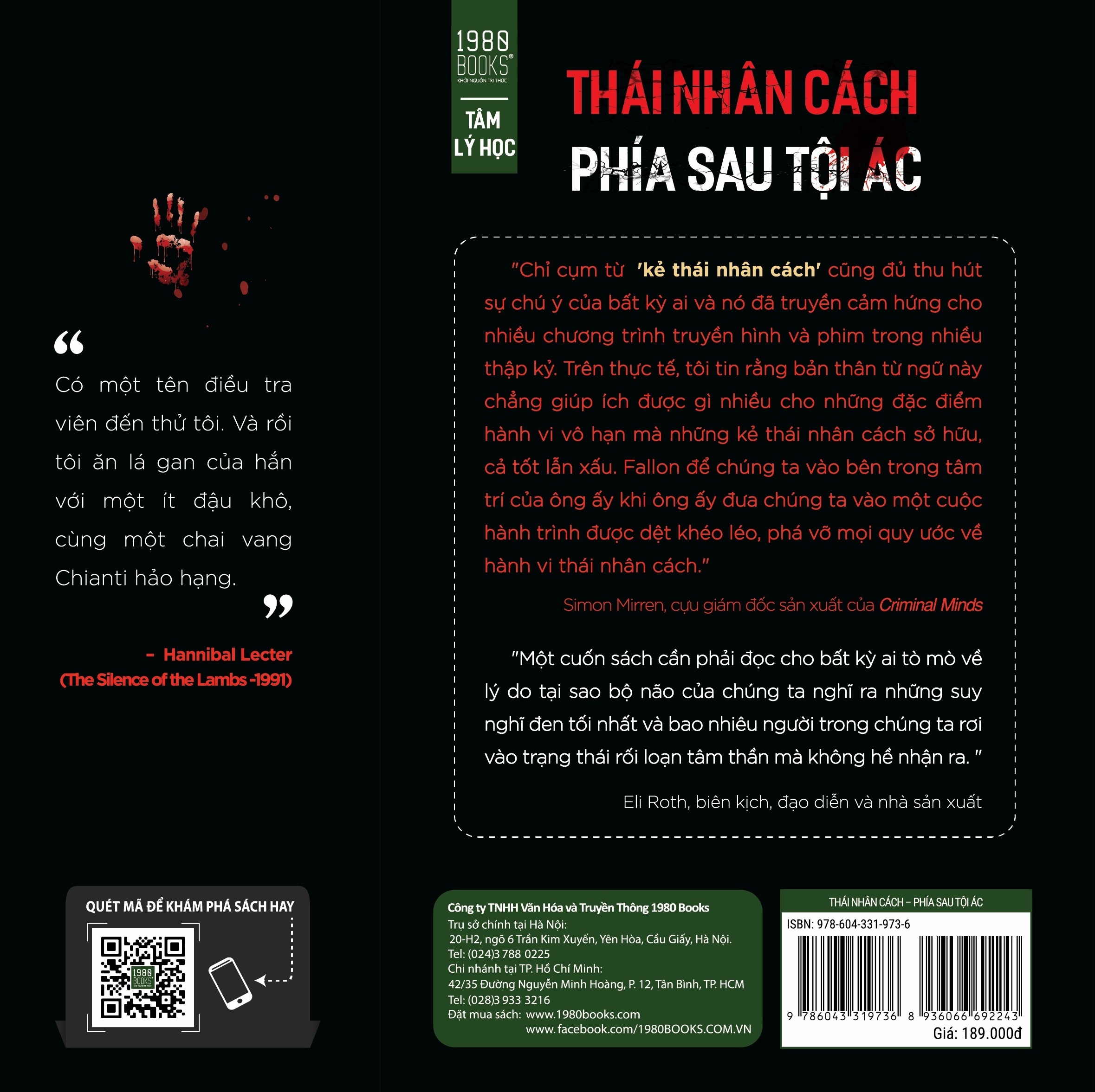 Sách Fahasa - Thái Nhân Cách - Phía Sau Tội Ác