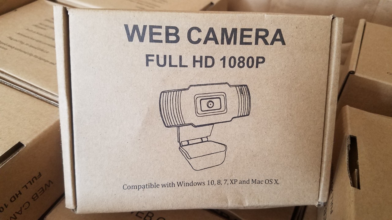 webcam Full HD 1080 có micro ,1 cổng usb,cắm là xài