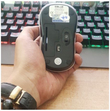 [HCM]Chuột không dây EBLUE EMS816B (Bảo hành 12 tháng)