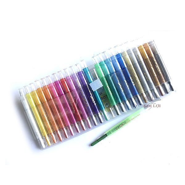 Sáp Vặn GSTAR GS-907 24 Màu Ngắn