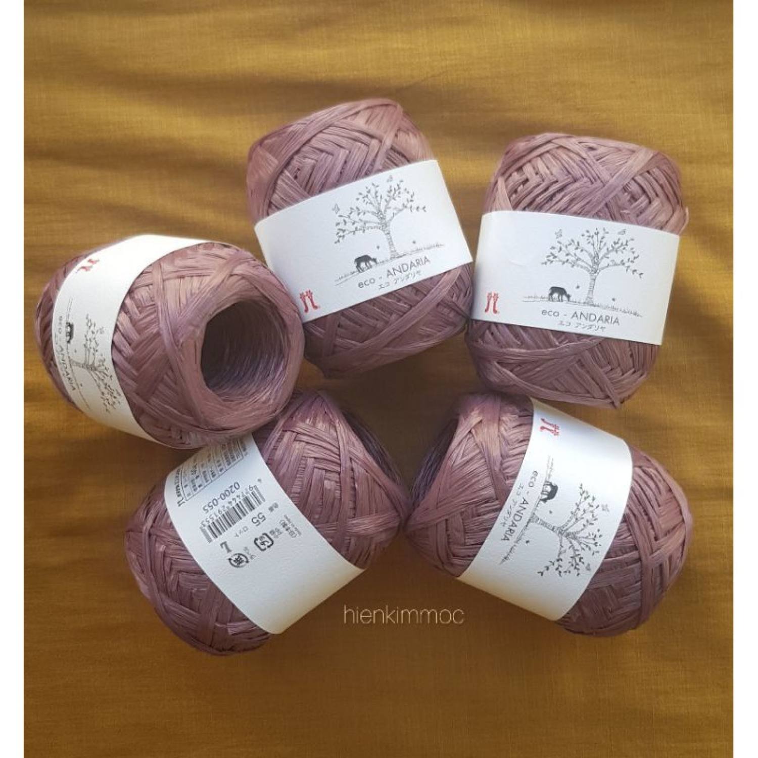 Sợi Cọ Nhật Hamanaka 40g 80m