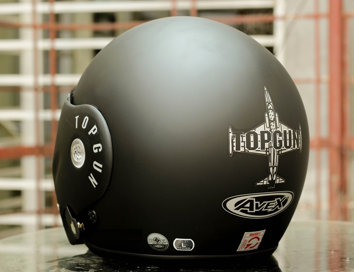 Mũ bảo hiểm fullface lật hàm TOPGUN