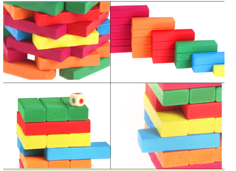 Rút gỗ size lớn 28cm 54 miếng