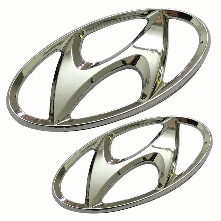 Logo xe ô tô Hyundai 130*65MM