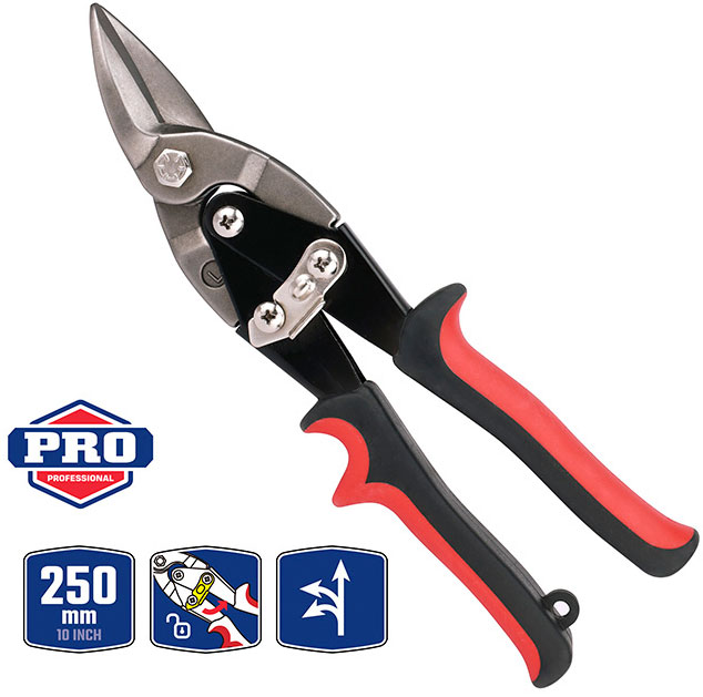 10" kéo cắt tôn mũi cong trái workpro wp214016