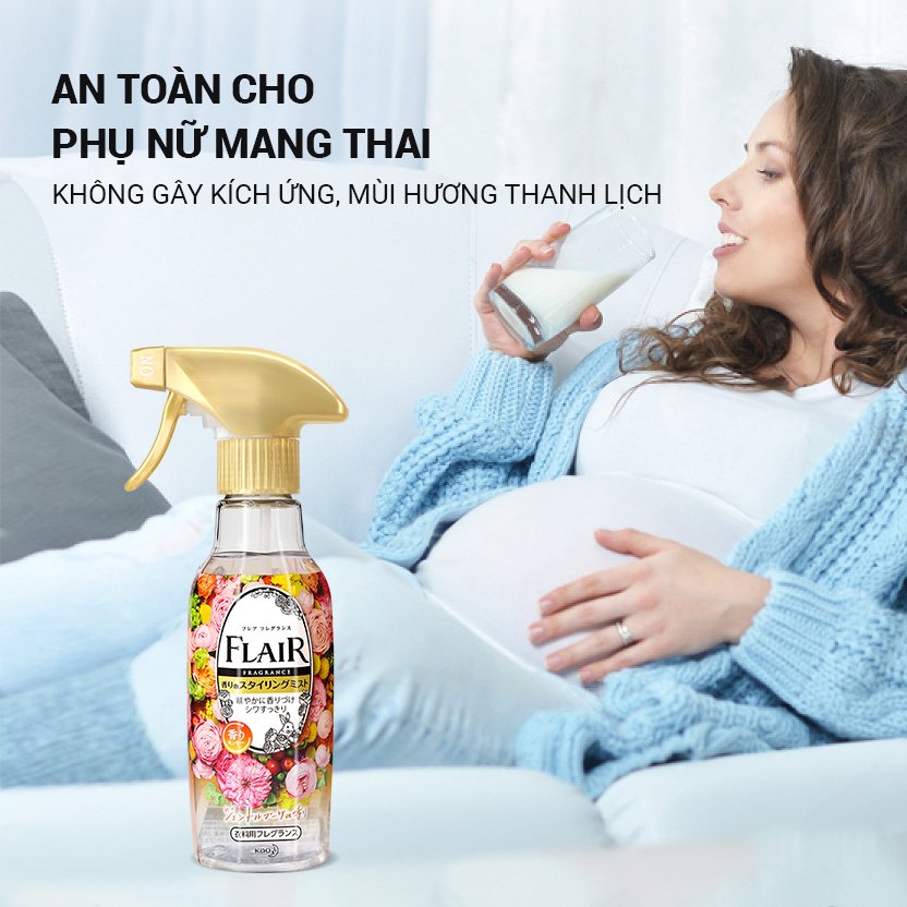 XỊT THƠM VÀ LÀM PHẲNG QUẦN ÁO KAO 270ml