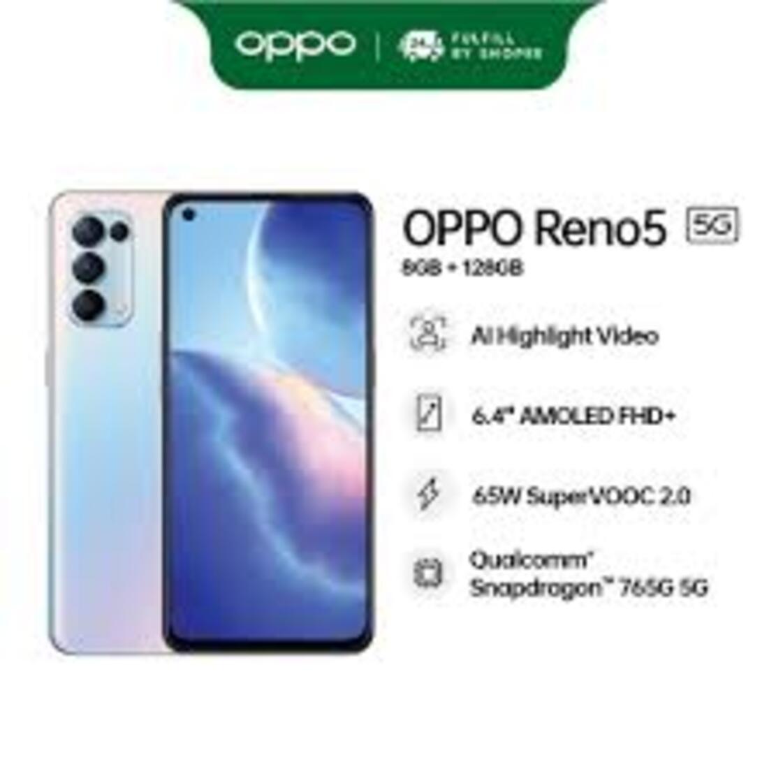 oppo reno5 5g 8g 128g