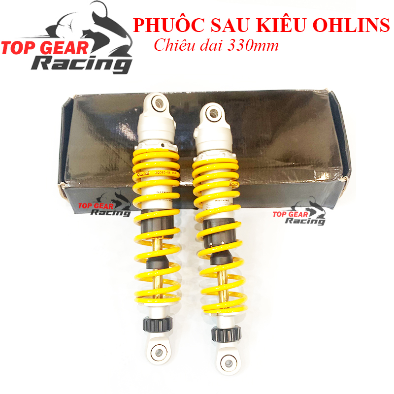 Phuộc Kiểu Ohlins Cho Wave Dream 330mm 
