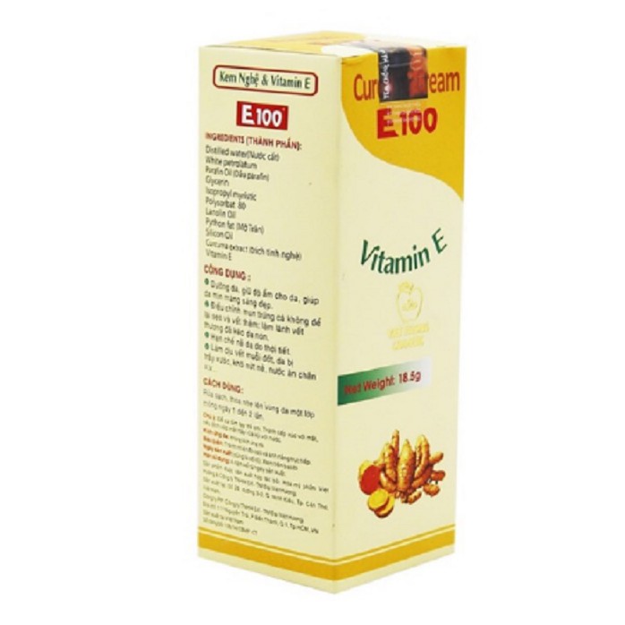 Turmeric Cream Reduces Acne and Supports Fading Dark Scars E100 18.5Gr