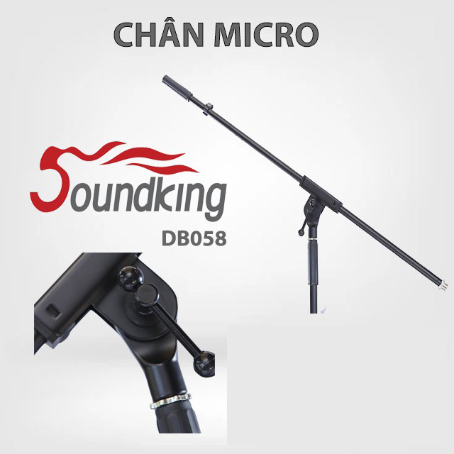 [CHÍNH HÃNG] Chân Micro Soundking DD058B Có Kèm Kẹp Mic