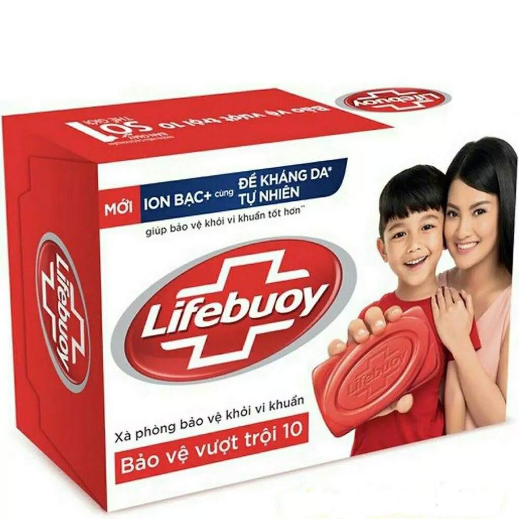 Xà bông cục diệt khuẩn Lifebuoy 90g