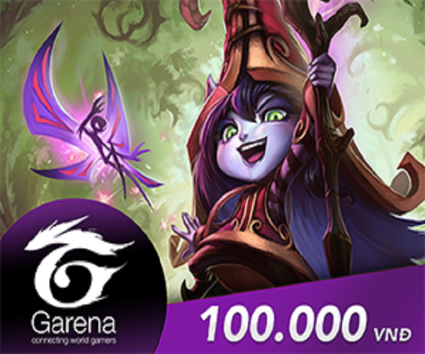 [HCM]Thẻ Game Garena 100.000 VNĐ & PHÍ CHUYỂN