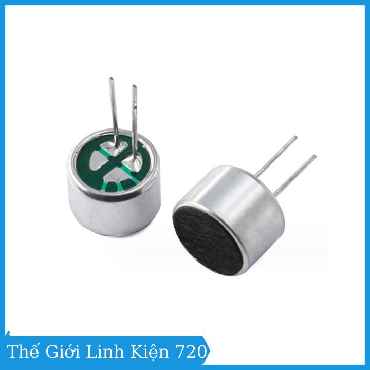 Micro cảm biến âm thanh 9x7mm có phân cực độ nhạy 52db