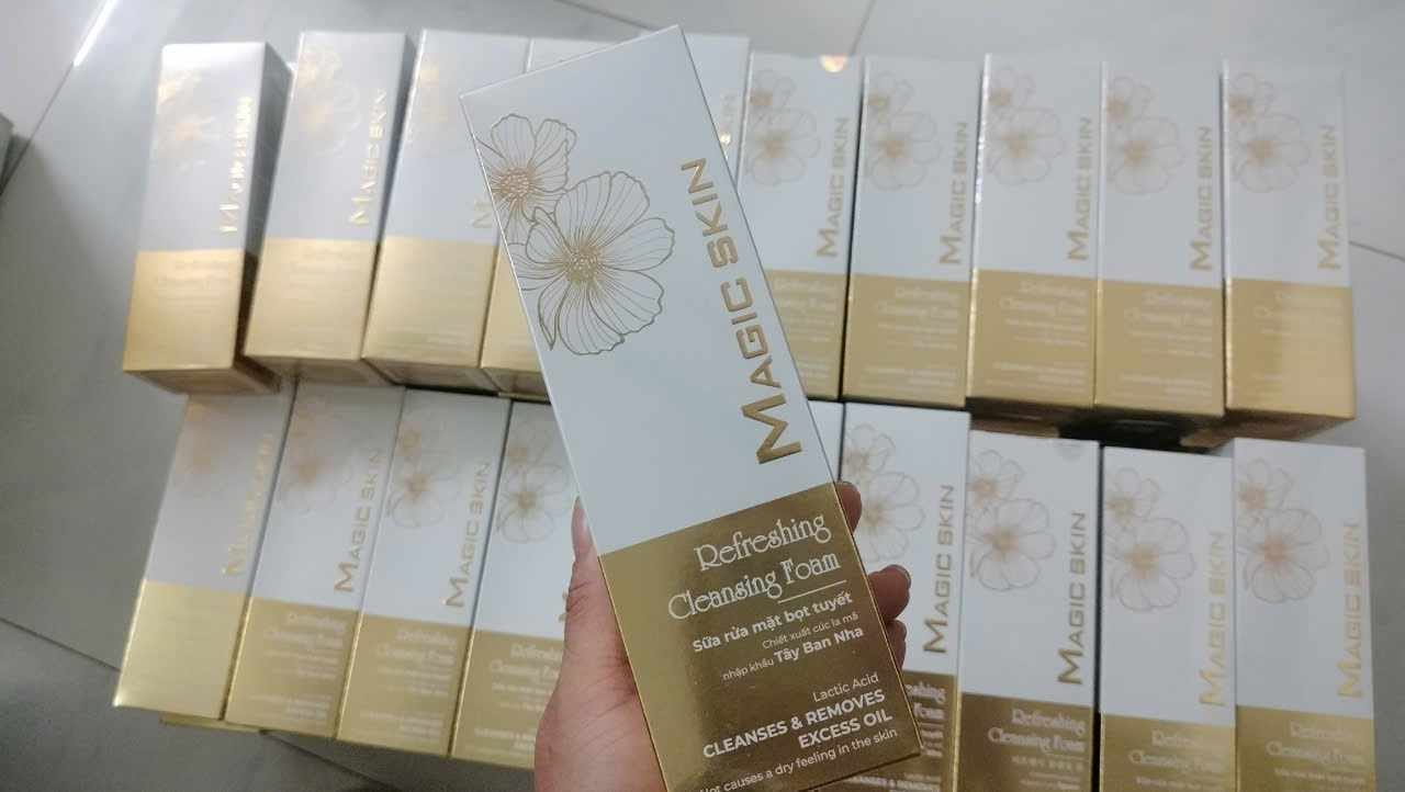 [CHÍNH HÃNG] SỮA RỬA MẶT TẠO BỌT Magic Skin Refreshing Cleansing Foam