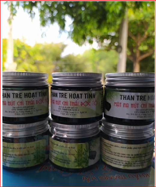 MẶT NẠ HÚT CHÌ THẢI ĐỘC TỐ THAN TRE HOẠT TÍNH