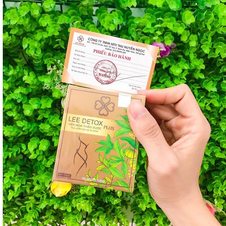 Trà Hoa Thảo Dược Giảm Cân Lee Detox (30 viên)