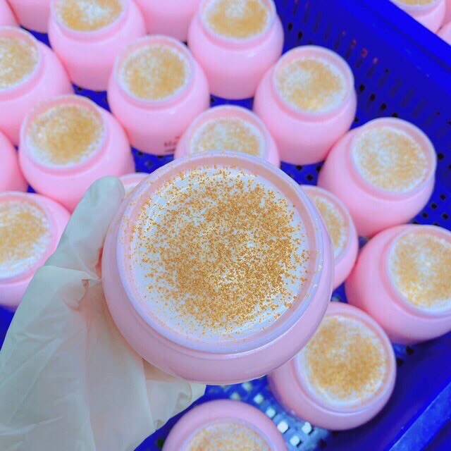 [HCM]Body Trắng Da Sợi Mật Dát Vàng Honey Pink