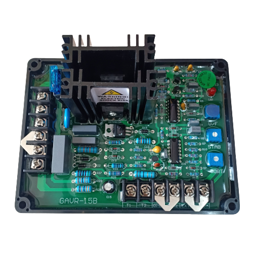 Mạch điều chỉnh điện áp tự động AVR GAVR-15A máy phát điện - Loại tụ cắm hàng tốt