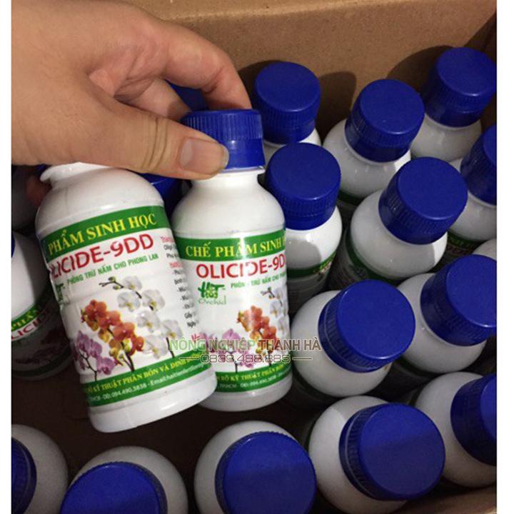 Chế phẩm sinh học trừ nấm bệnh cho lan Olicide 9DD