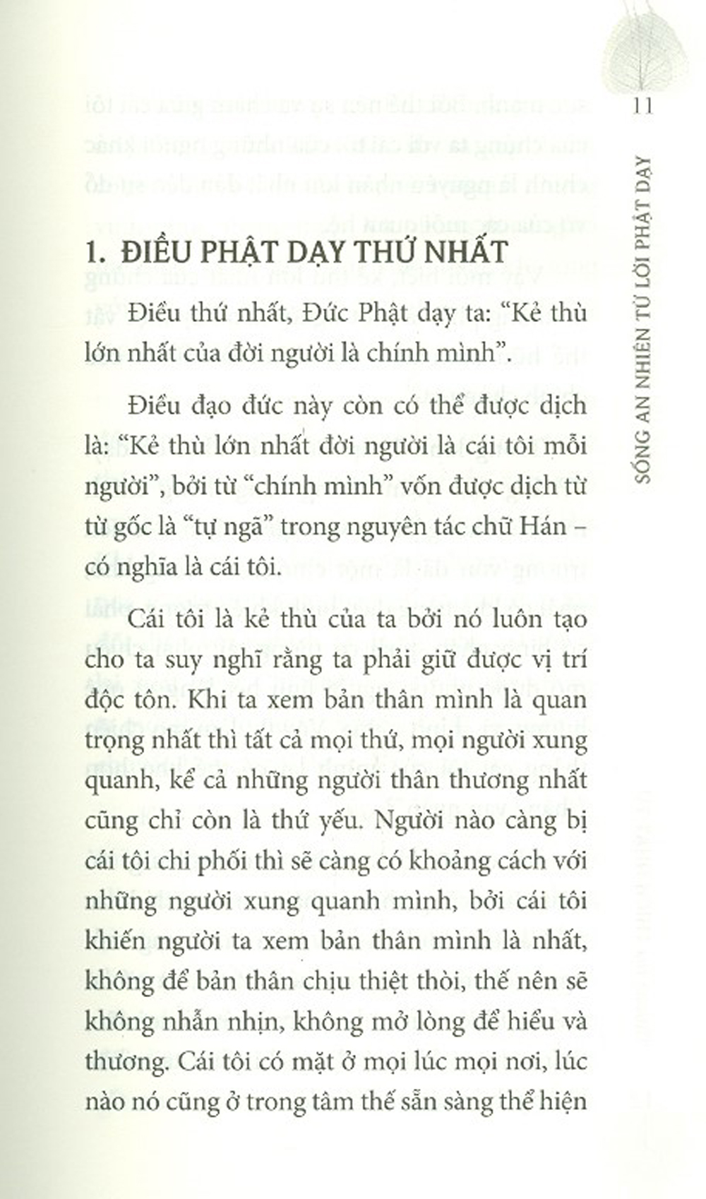 Sống An Nhiên Từ Lời Phật Dạy