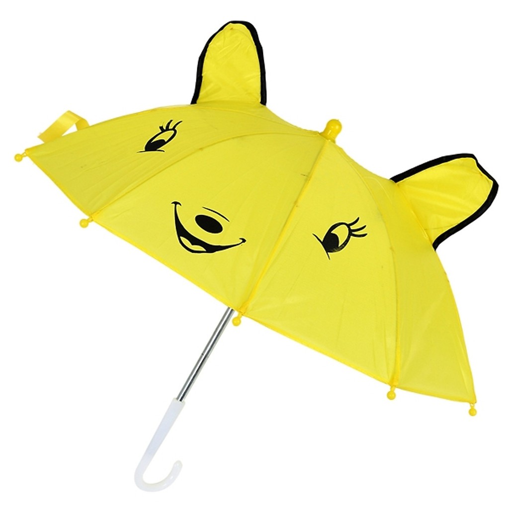 Ô Dù Che Mưa Em Bé In Hình Tai Thỏ Loại Nhỏ 43Cm Cho Các Bé Nhỏ, Ô Dù Nhỏ Gọn