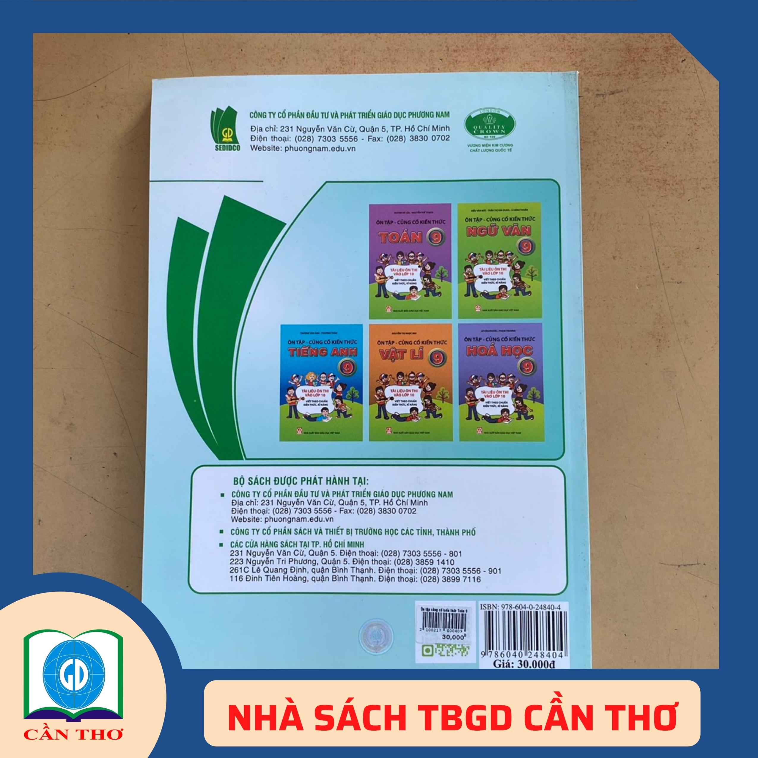 Ôn tập củng cố kiến thức môn Toán lớp 9