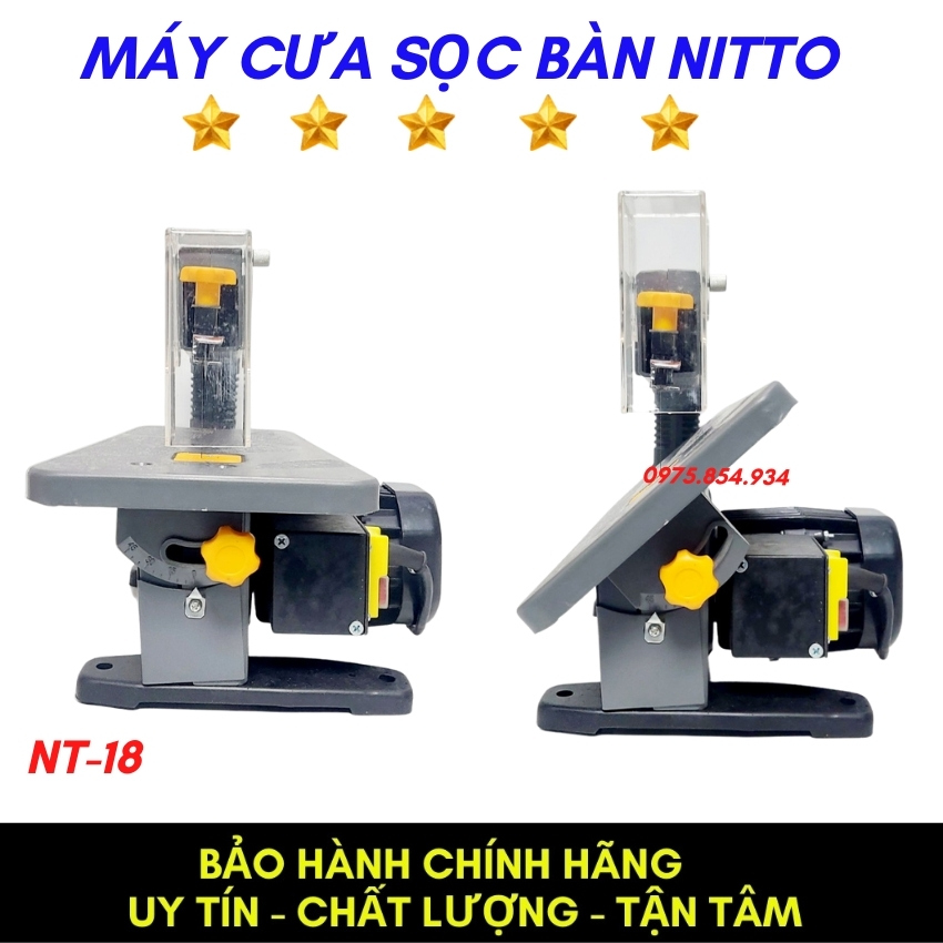 Máy cưa lọng bàn NITTO NT-18 ( 100% dây đồng )