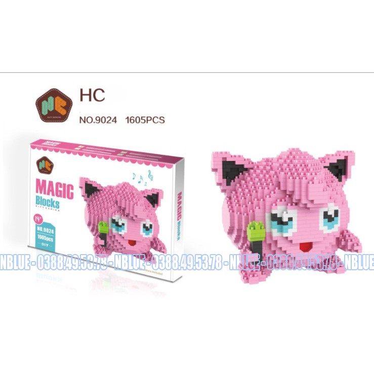 Đồ chơi lắp ráp Stich dễ thương lego nano blocks lắp ghép trí tuệ NBlue shop