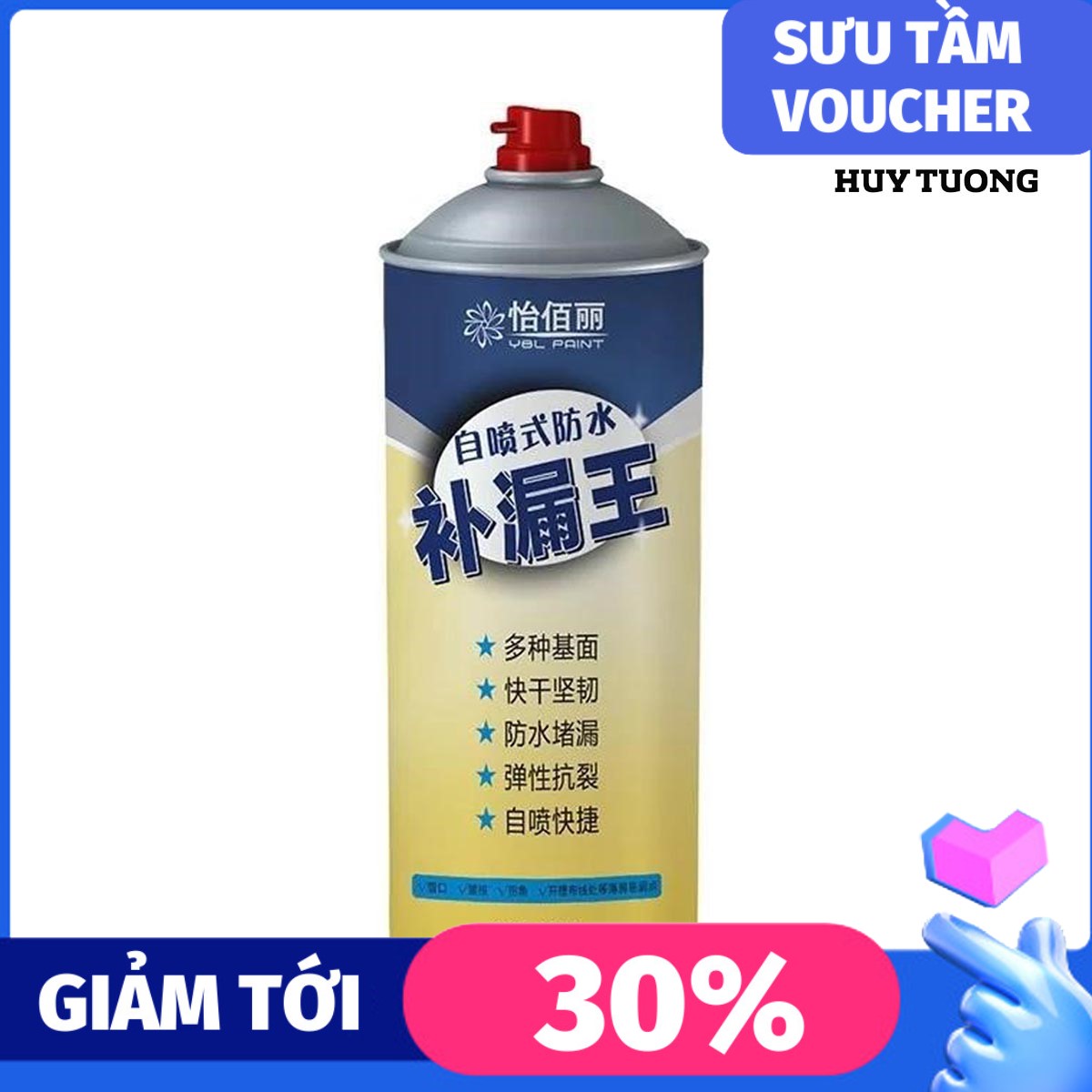 Bình xịt chống thấm nước nano Nhật Bản màu trắng cao cấp,  chai xịt chống thấm nano Nhật Bản chính hãng  - Huy Tưởng