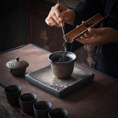 Khay gốm để ấm trà-có sẵn 10 mẫu cực đẹp.