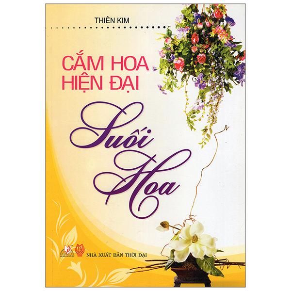 Sách - cắm hoa hiện đại - suối hoa - vanlangbooks