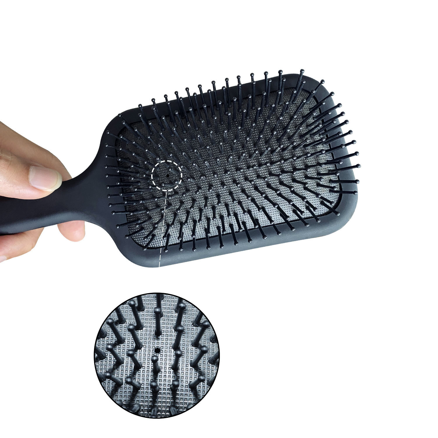 Lược Bản To Chải Gỡ Rối Tóc, Chống Rụng Tóc Paddle