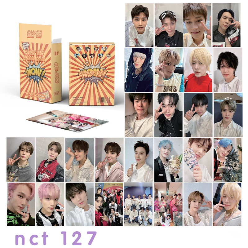 Set 50 photo card unoff hologram nct 127