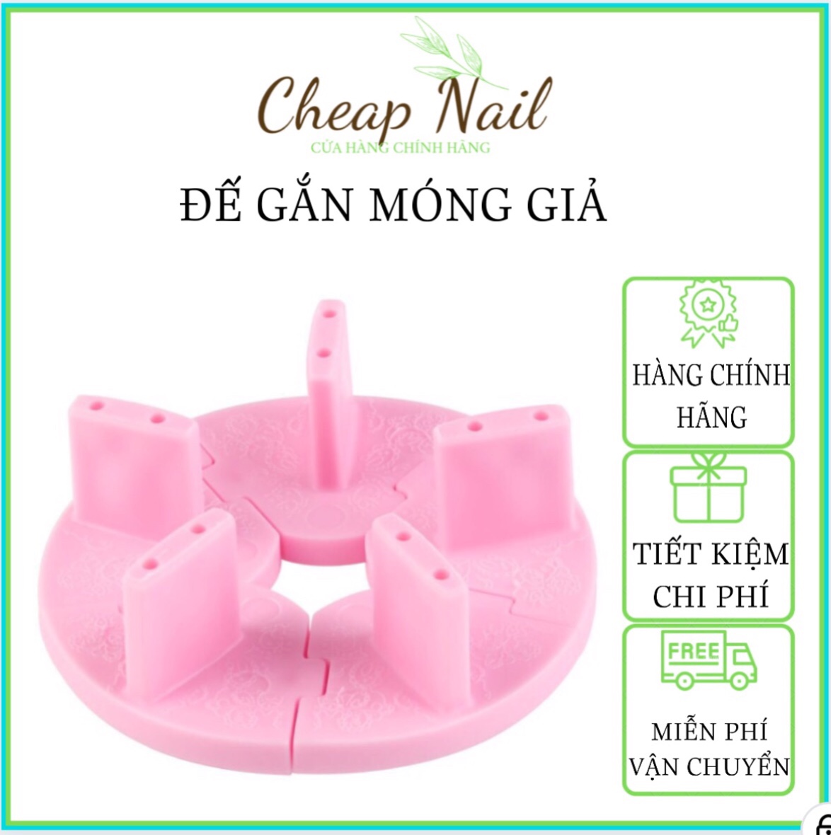 Đế gắn móng giả, gắn móng mẫu tập vẽ