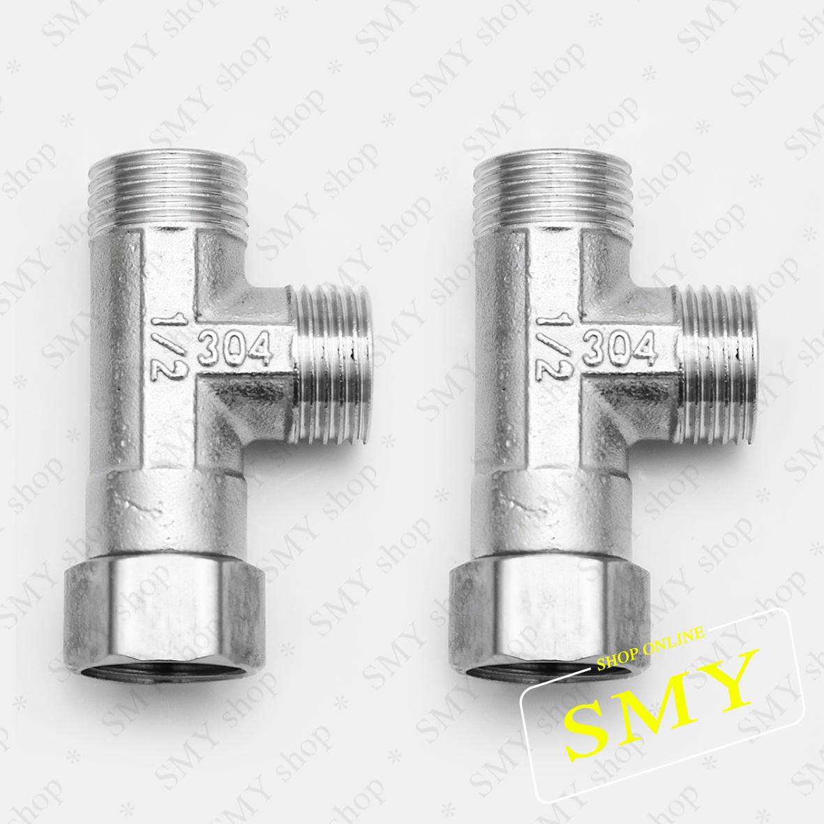 [HCM]Bộ 2 tê Cầu Inox 304 không gỉ