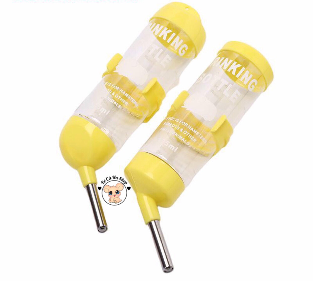 Bình nước bi cho hamster 80ml và 125ml ( hàng nhập xịn ) chống rò rỉ