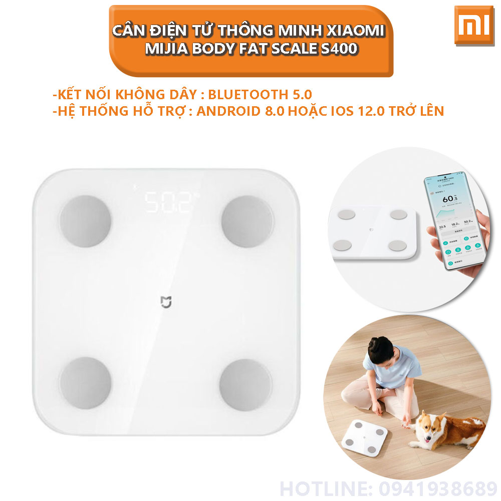 Xiaomi MiJia body fat scale S400 smart electronic scale