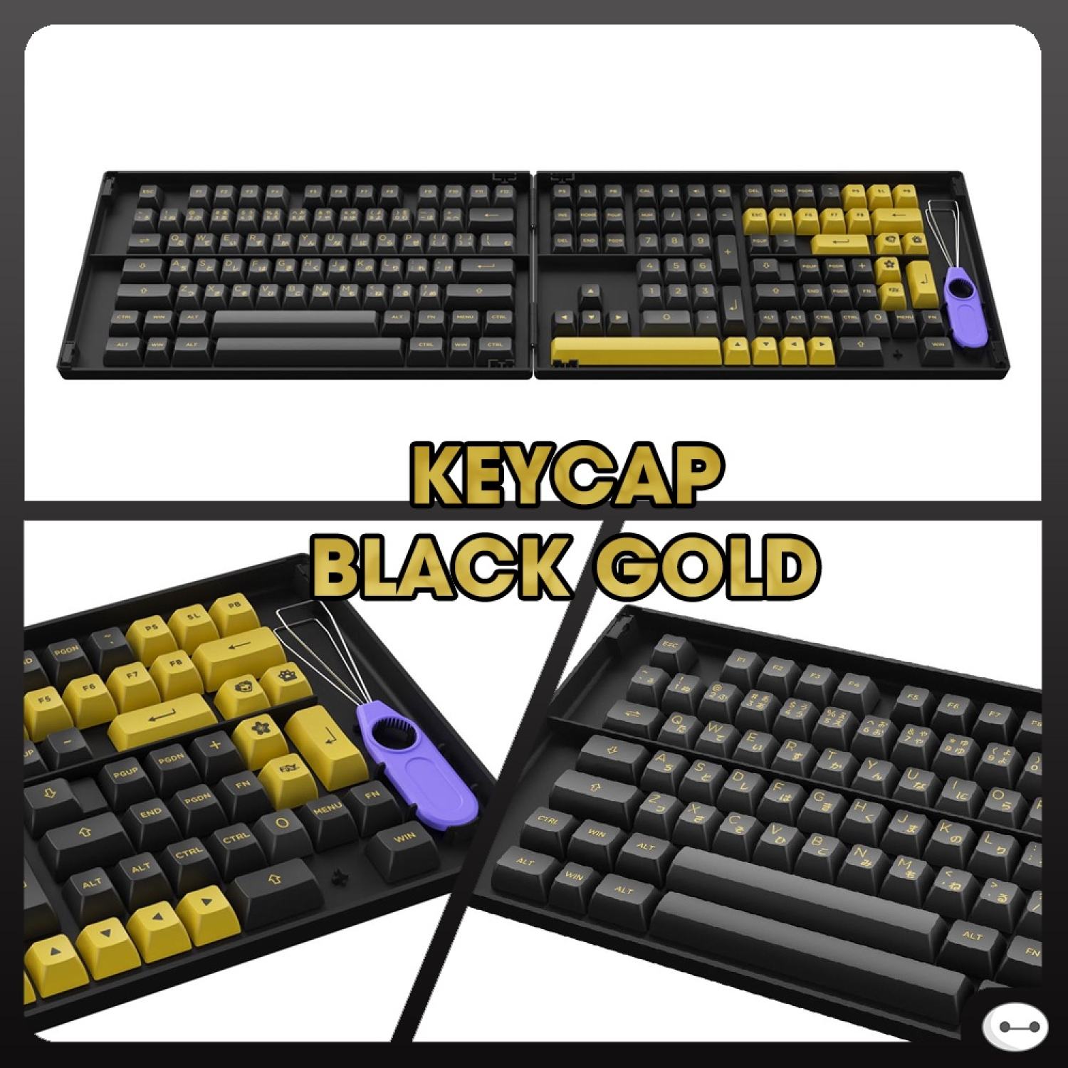 BỘ NÚT KEYCAP BÀN PHÍM CƠ AKKO CHẤT LƯỢNG CAO GIẢM GIÁ