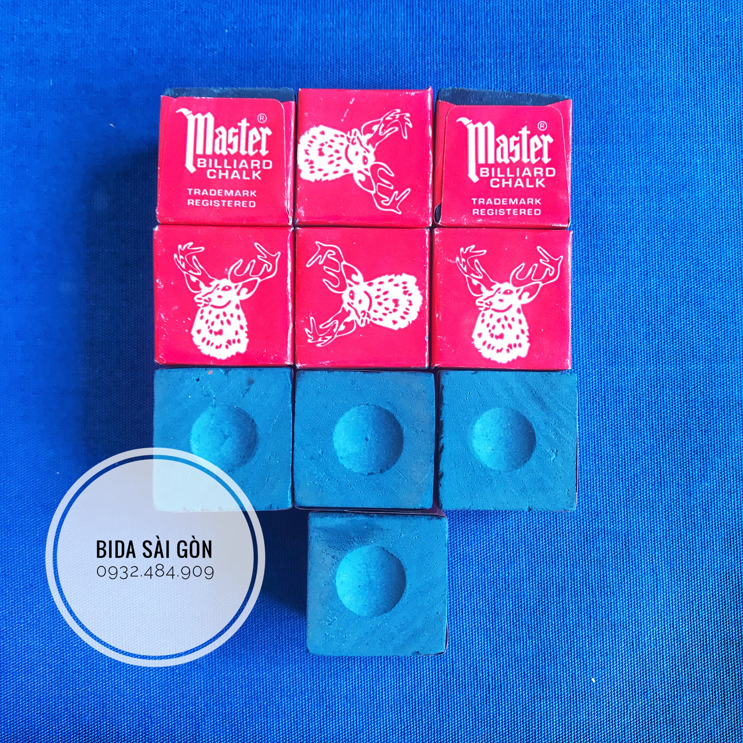 [Lơ Mĩ] Set 10 viên lơ Triangle & Lơ Master