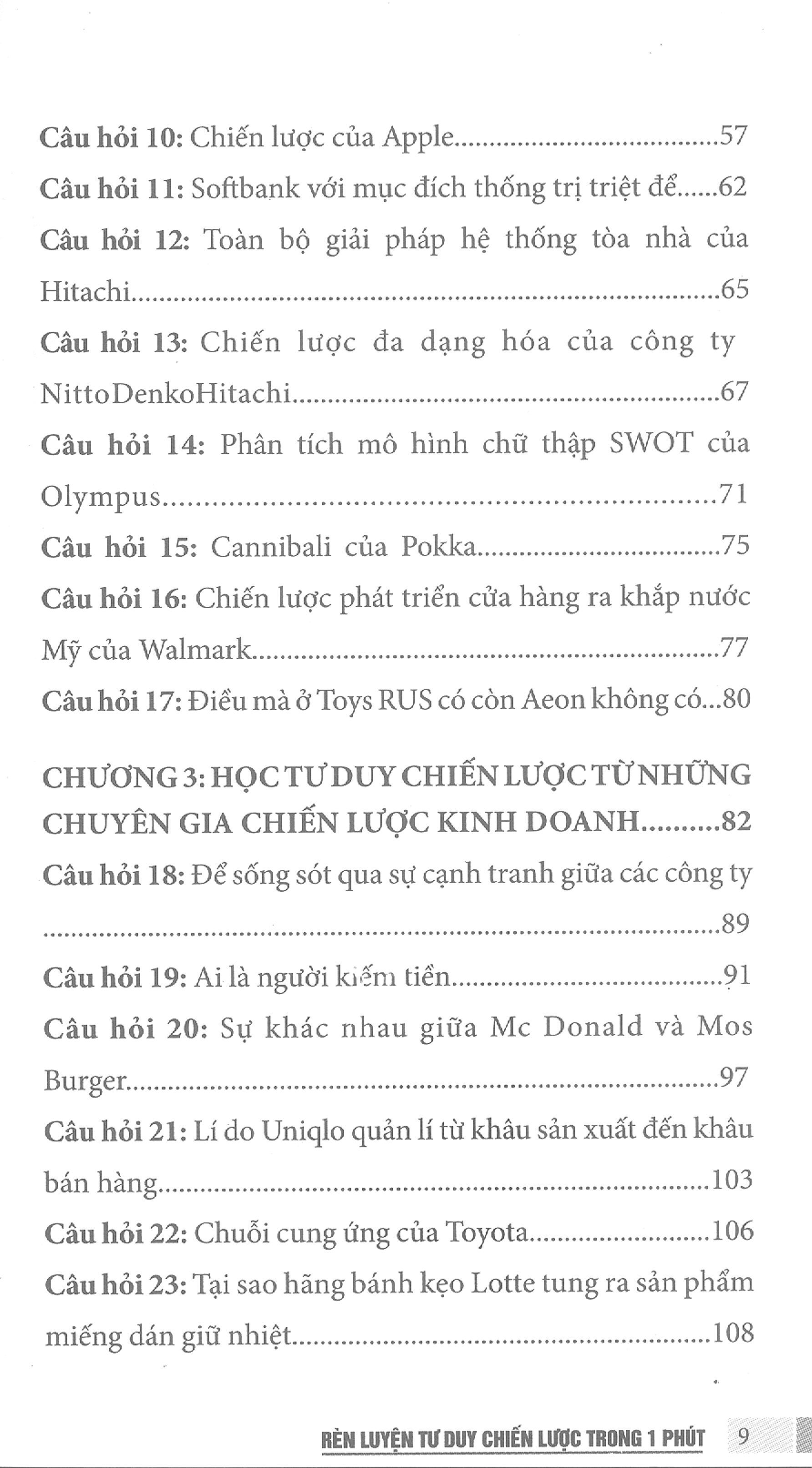 Rèn Luyện Tư Duy Chiến Lược Trong 1 Phút