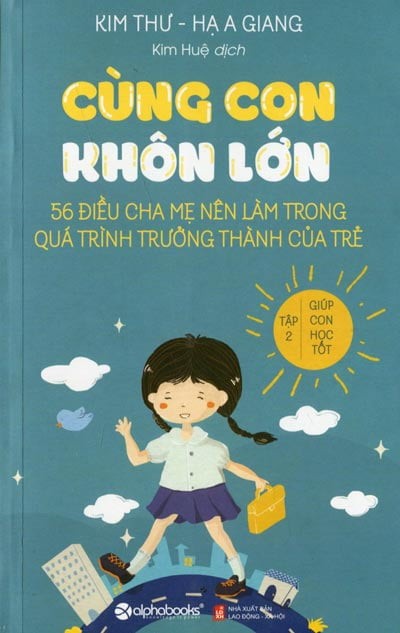 Sách - Cùng con khôn lớn T2 - Giúp con học tốt 64k