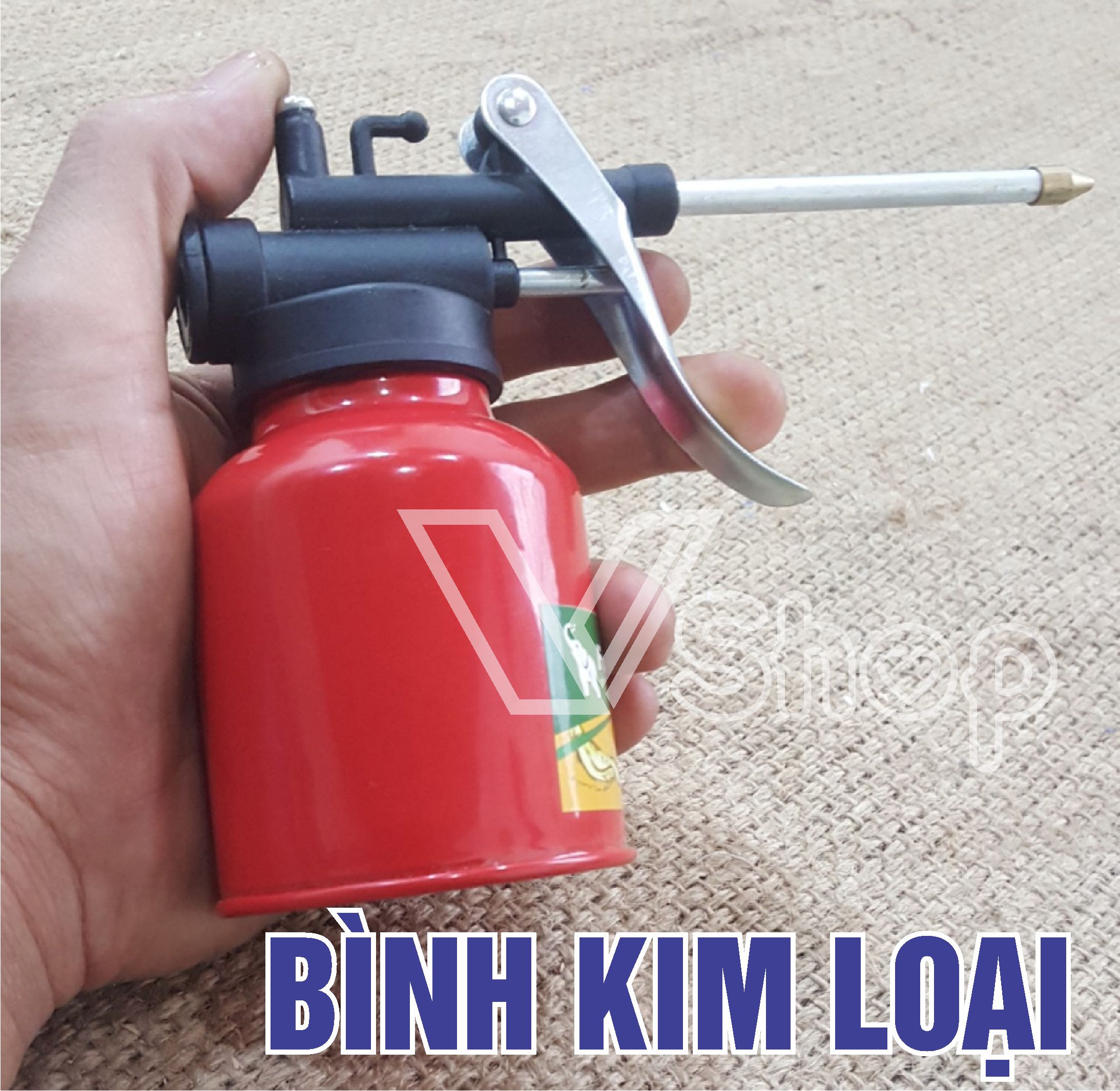 bình bơm nhớt, tra dầu, vịt dầu